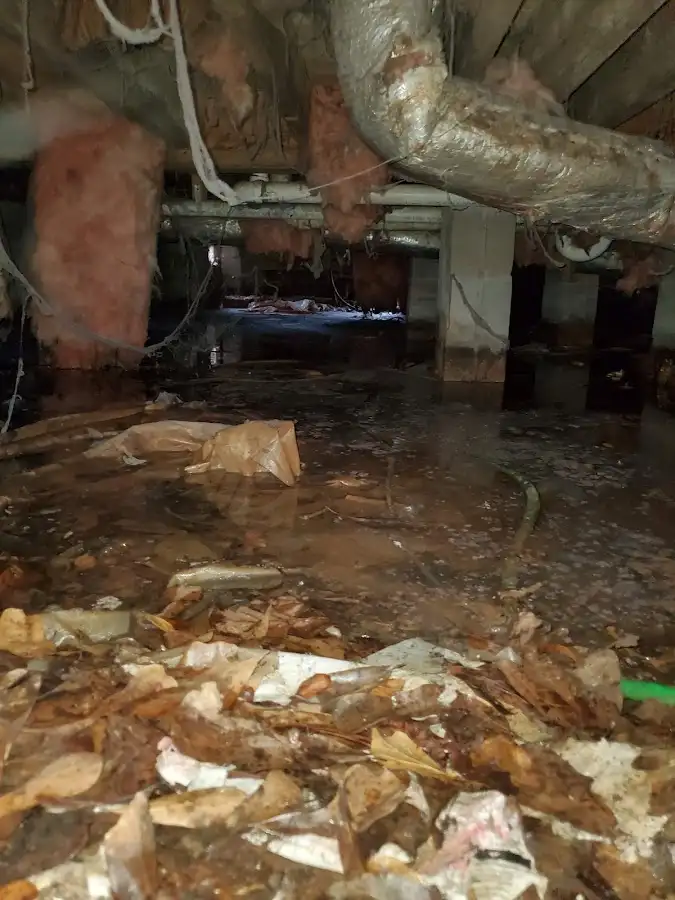 Crawl space flood assessment for Leak Detection & Repair in Andover